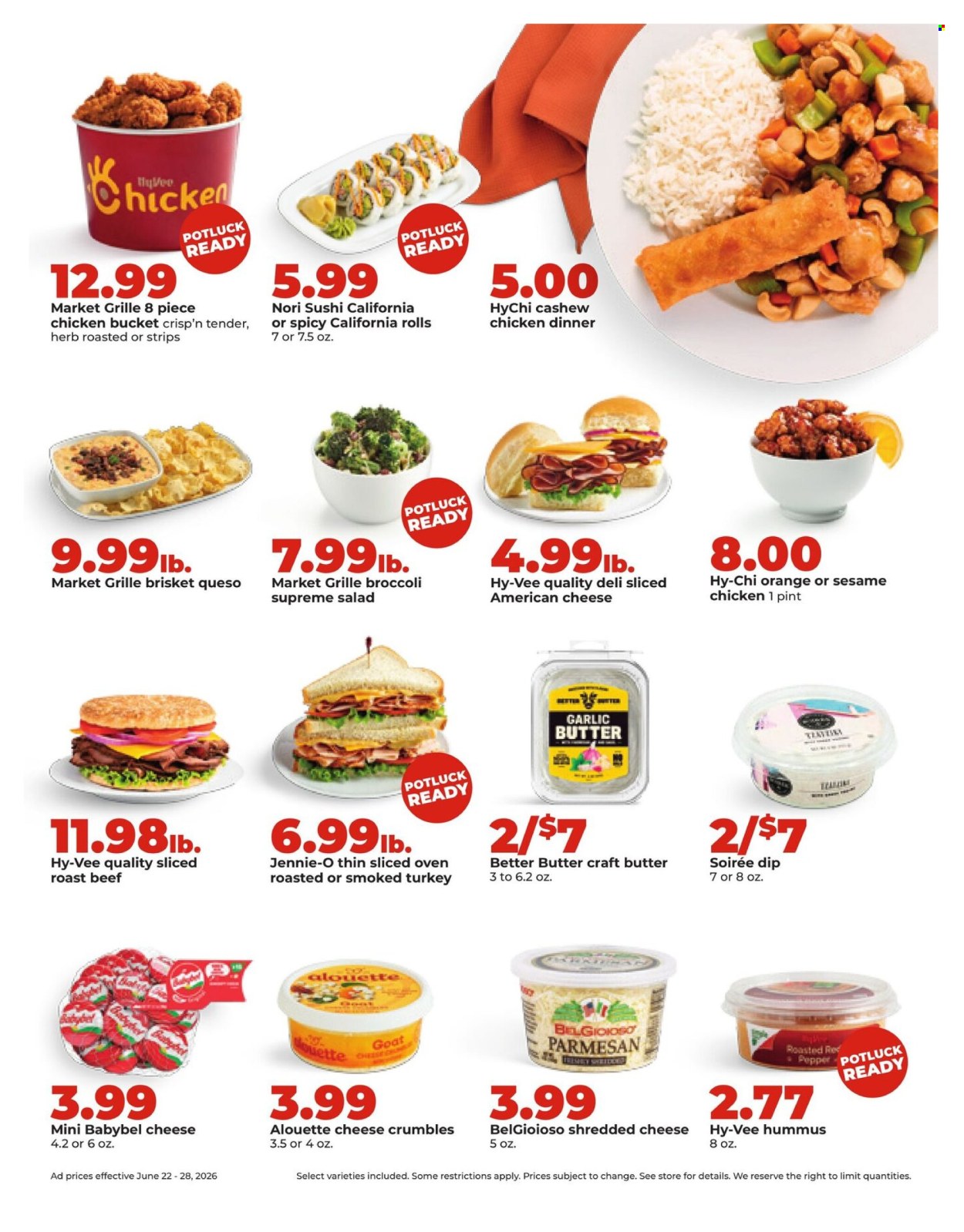 Hy-Vee ad  - 06.22.2026 - 06.28.2026. Page 17