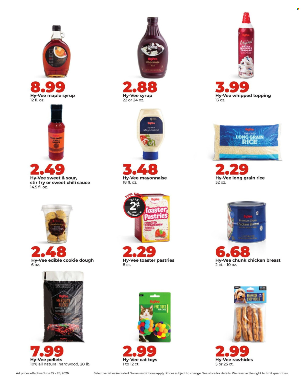 Hy-Vee ad  - 06.22.2026 - 06.28.2026. Page 20