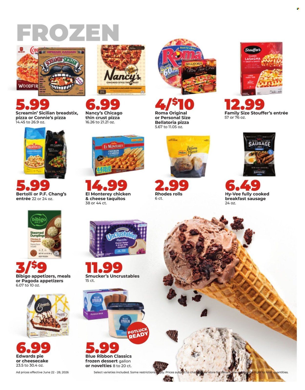 Hy-Vee ad  - 06.22.2026 - 06.28.2026. Page 26