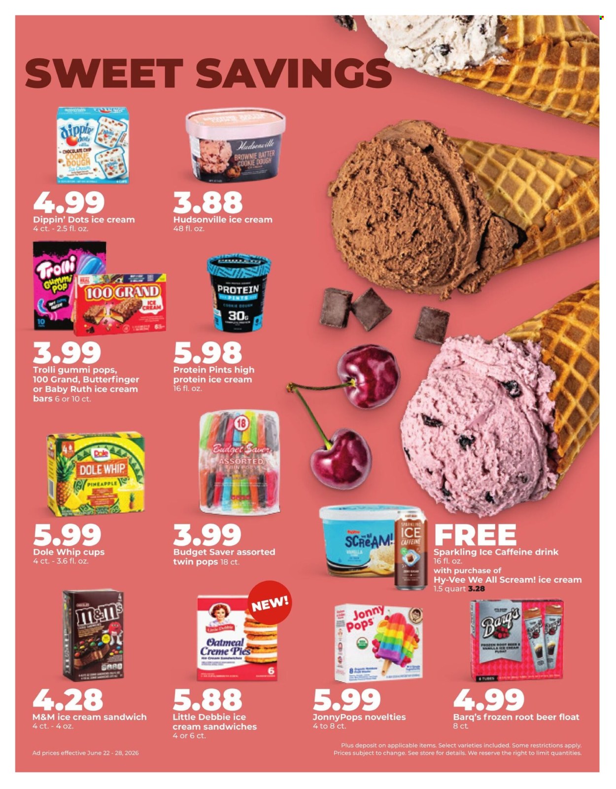 Hy-Vee ad  - 06.22.2026 - 06.28.2026. Page 27