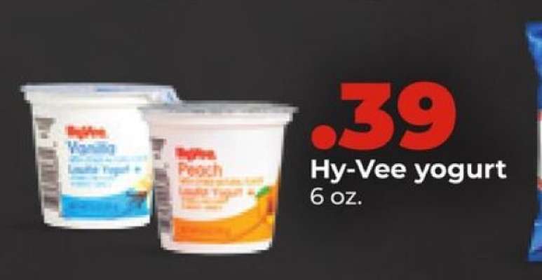 Hy-Vee yogurt