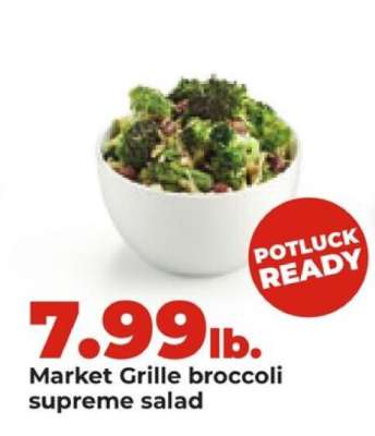 Market Grille broccoli supreme salad