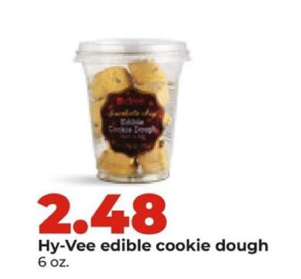 Hy-Vee edible cookie dough