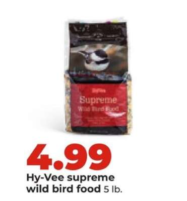 Hy-Vee supreme wild bird food