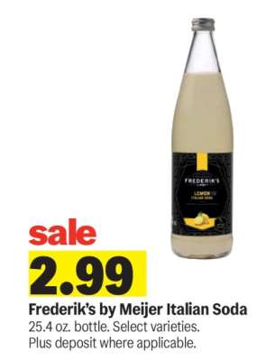 Frederik's by Meijer Italian Soda