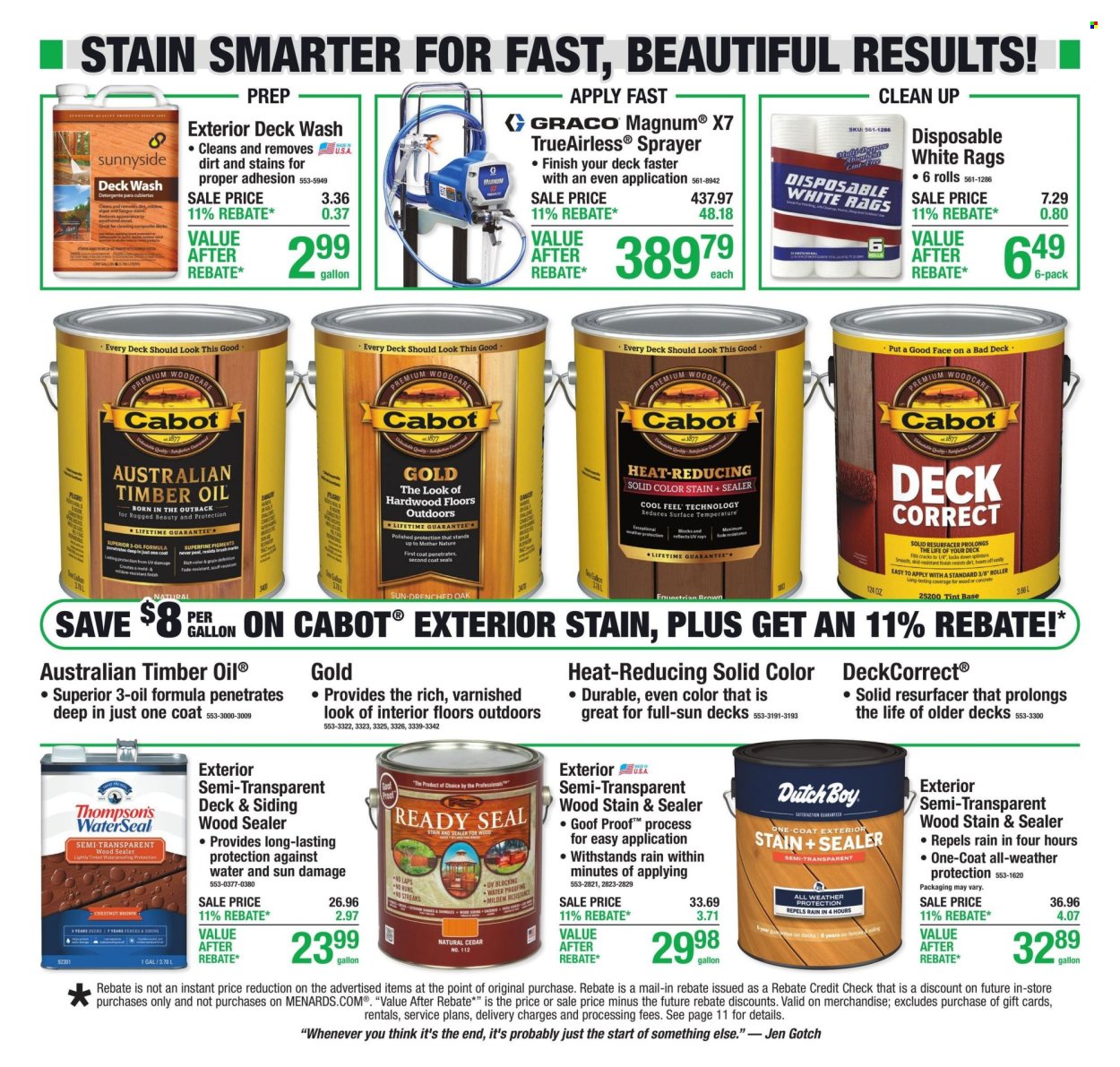 Menards ad  - 06.18.2026 - 06.28.2026. Page 8