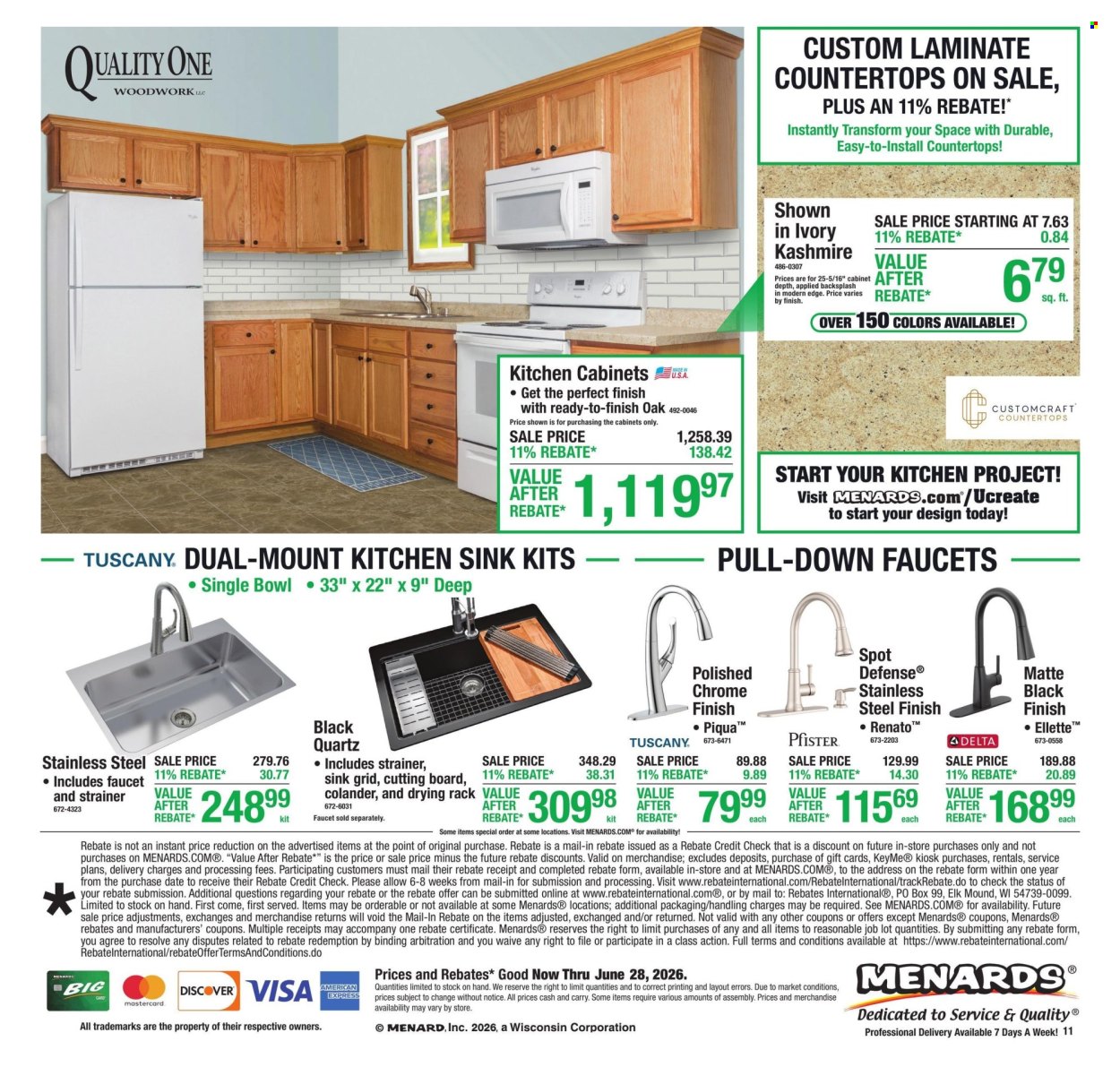 Menards ad  - 06.18.2026 - 06.28.2026. Page 17