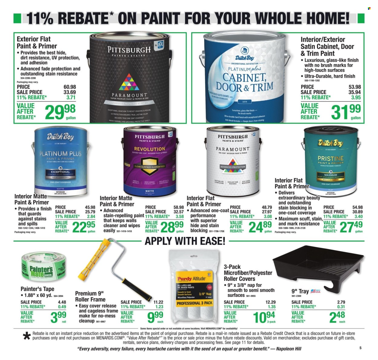 Menards ad  - 06.18.2026 - 06.28.2026. Page 9