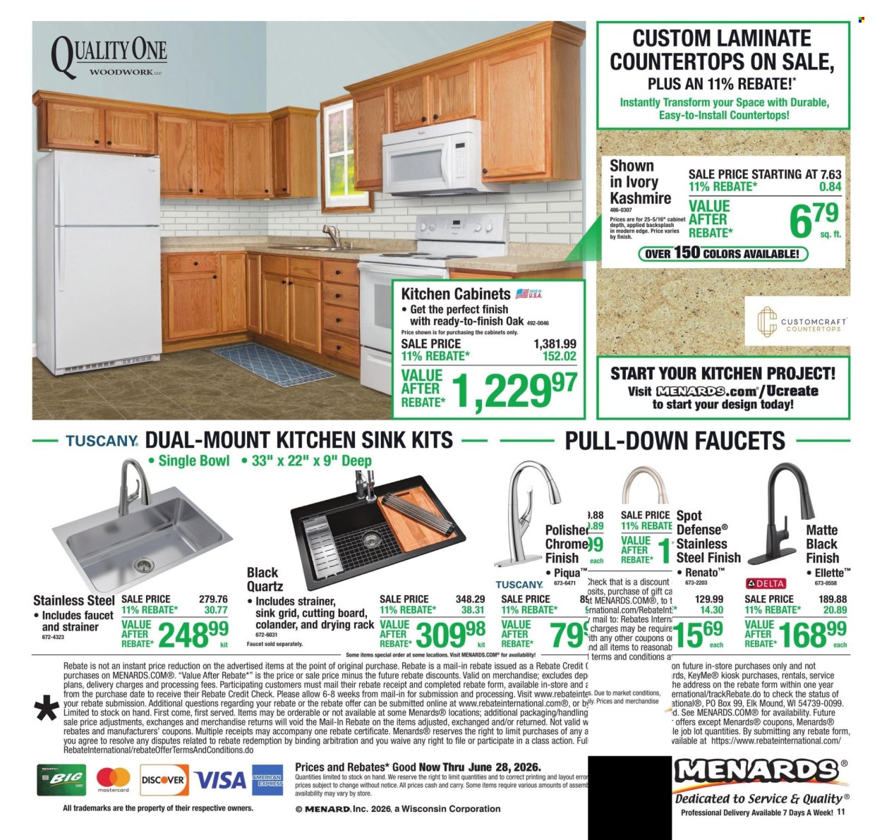 Menards ad  - 06.18.2026 - 06.28.2026. Page 17