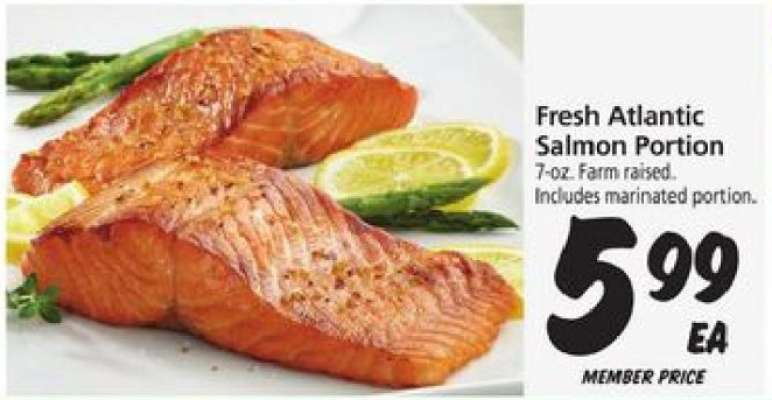 Fresh Atlantic Salmon Portion