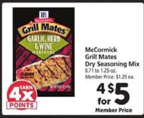 McCormick Grill Mates Dry Seasoning Mix