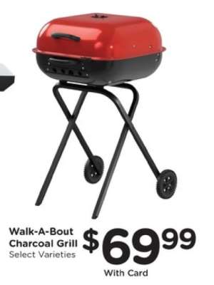 Walk-A-Bout Charcoal Grill