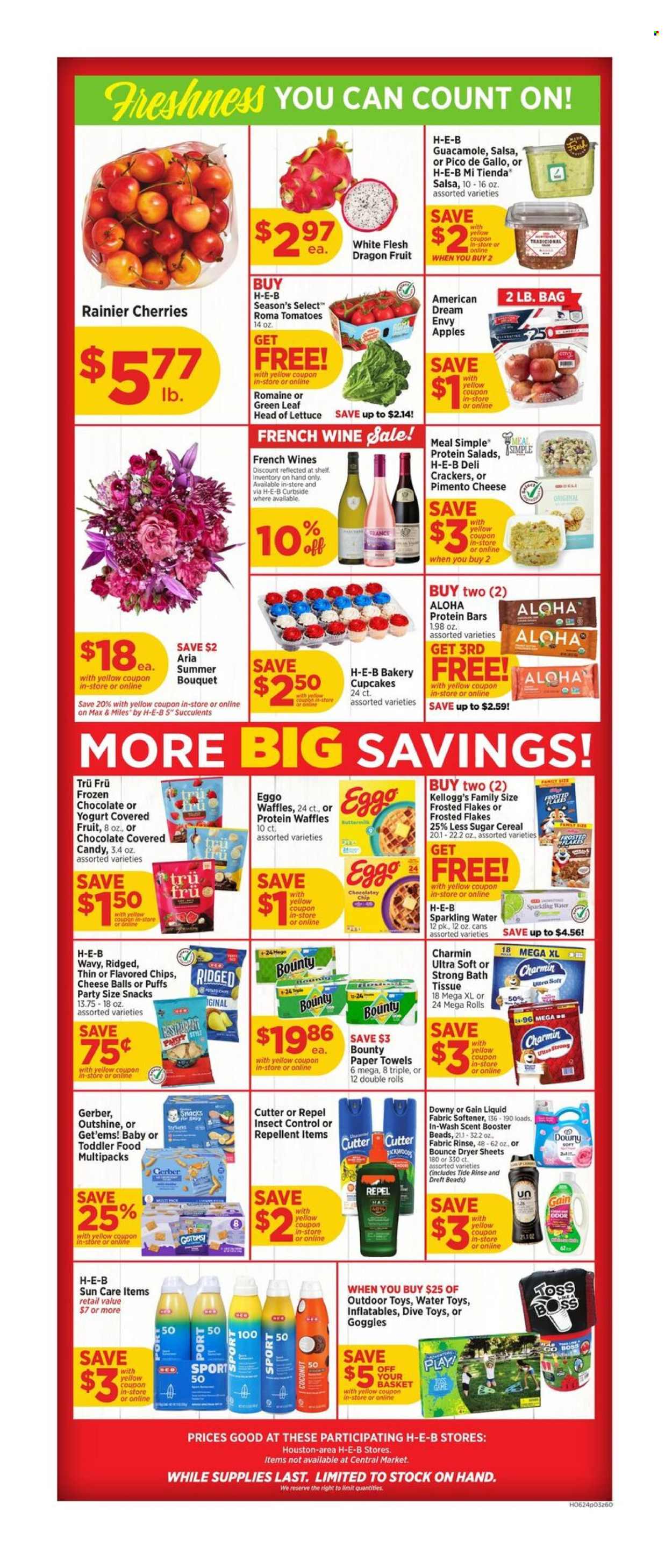 H-E-B ad  - 06.24.2026 - 06.30.2026. Page 3