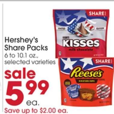 Hershey's Share Packs