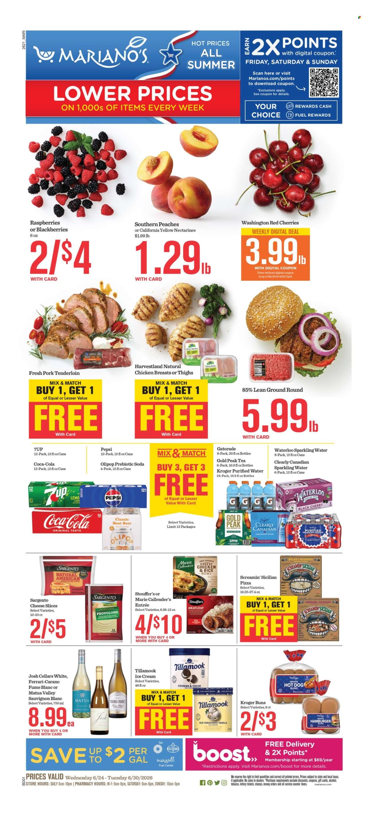 Mariano’s ad  - 06.24.2026 - 06.30.2026. Page 1