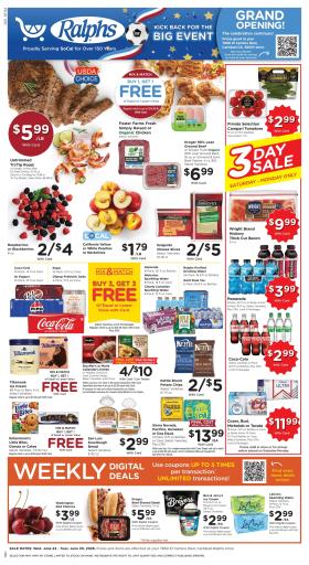 Ralphs - Weekly Ad        