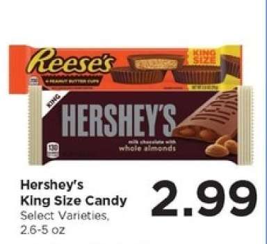 Hershey's King Size Candy