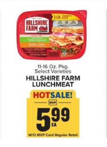 Hillshire Farm Lunchmeat
