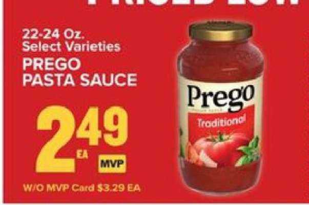 Prego Pasta Sauce