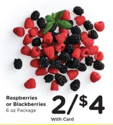 Raspberries or Blackberries
