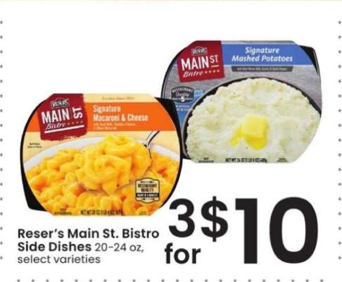 Reser's Main St. Bistro Side Dishes