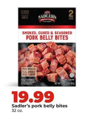 Sadler’s pork belly bites