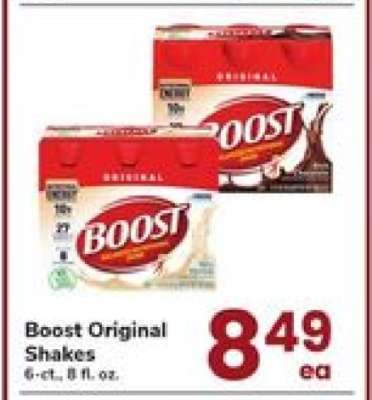 Boost Original Shakes