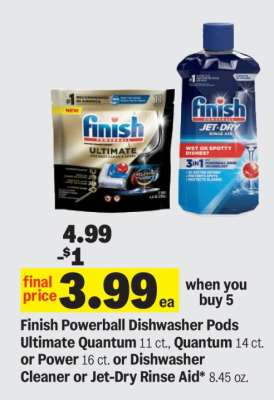 Finish Powerball Dishwasher Products