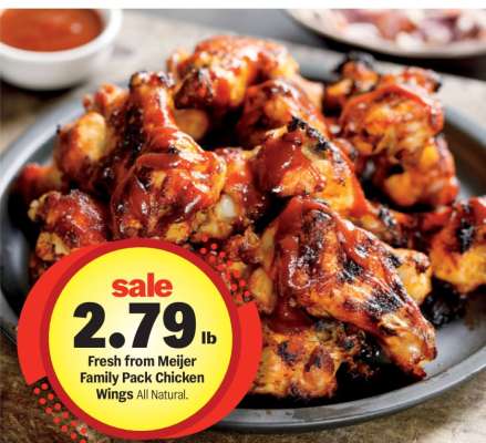 Meijer Family Pack Chicken Wings