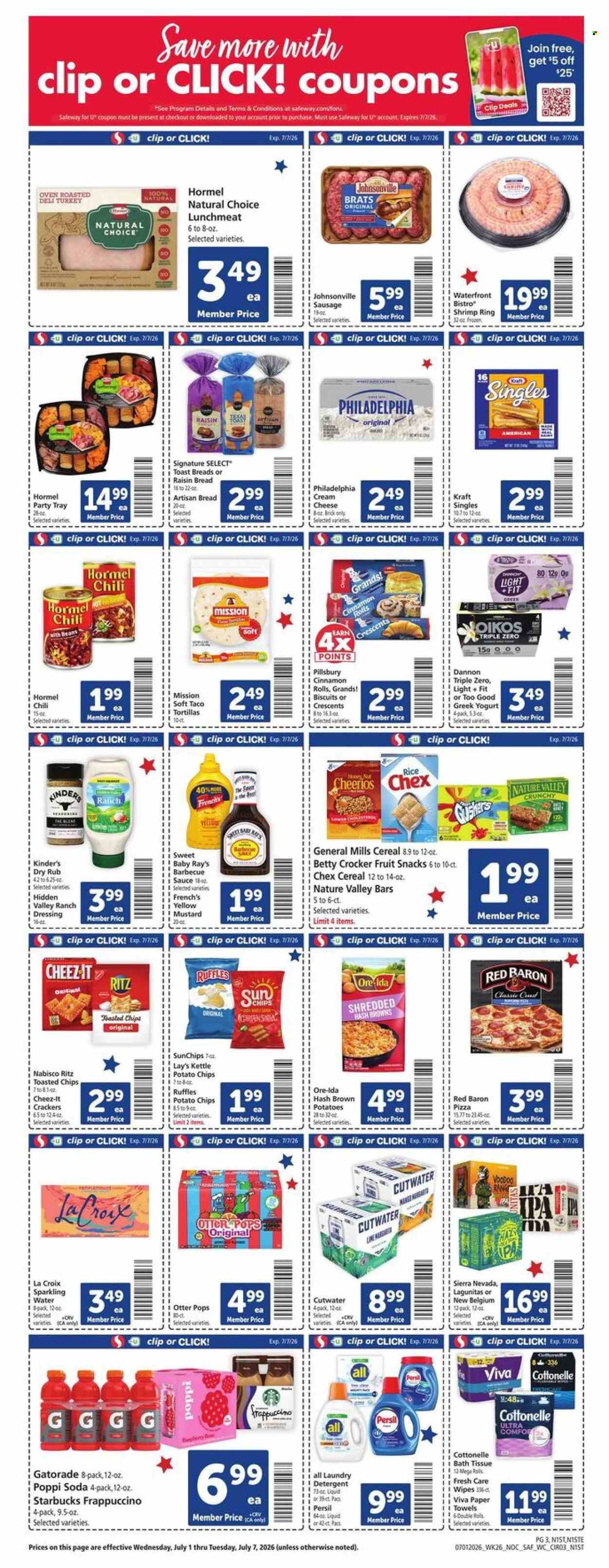 Safeway ad  - 07.01.2026 - 07.07.2026. Page 3