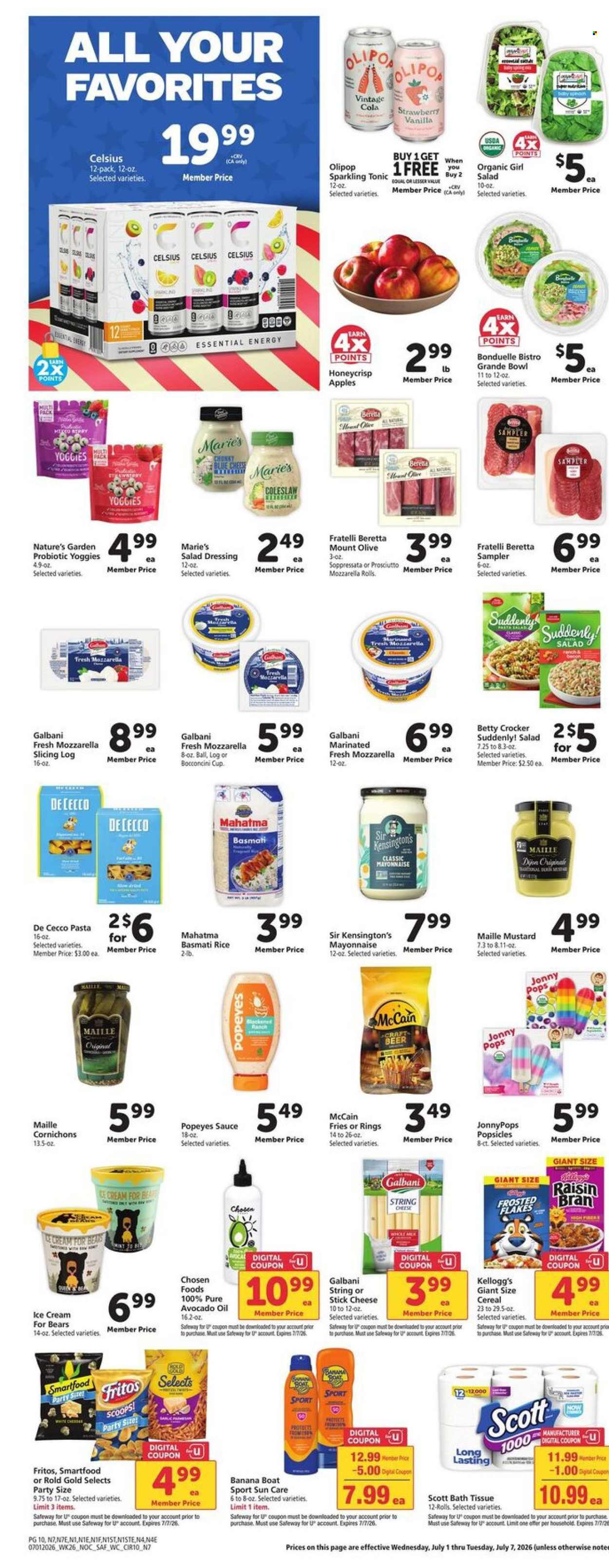 Safeway ad  - 07.01.2026 - 07.07.2026. Page 10