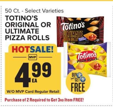 Totino's Original or Ultimate Pizza Rolls