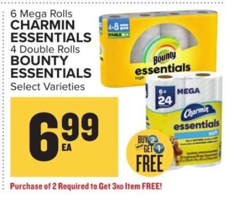 Charmin Essentials & Bounty Essentials