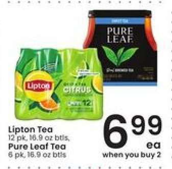 Lipton Tea, Pure Leaf Tea