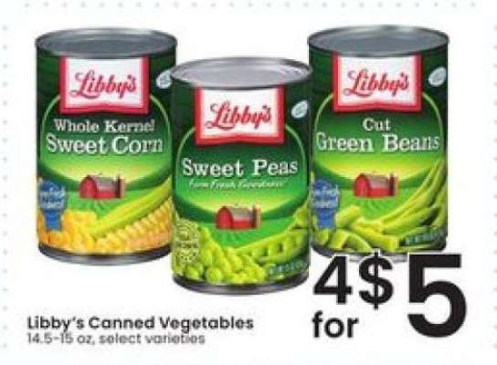 Libby's Canned Vegetables