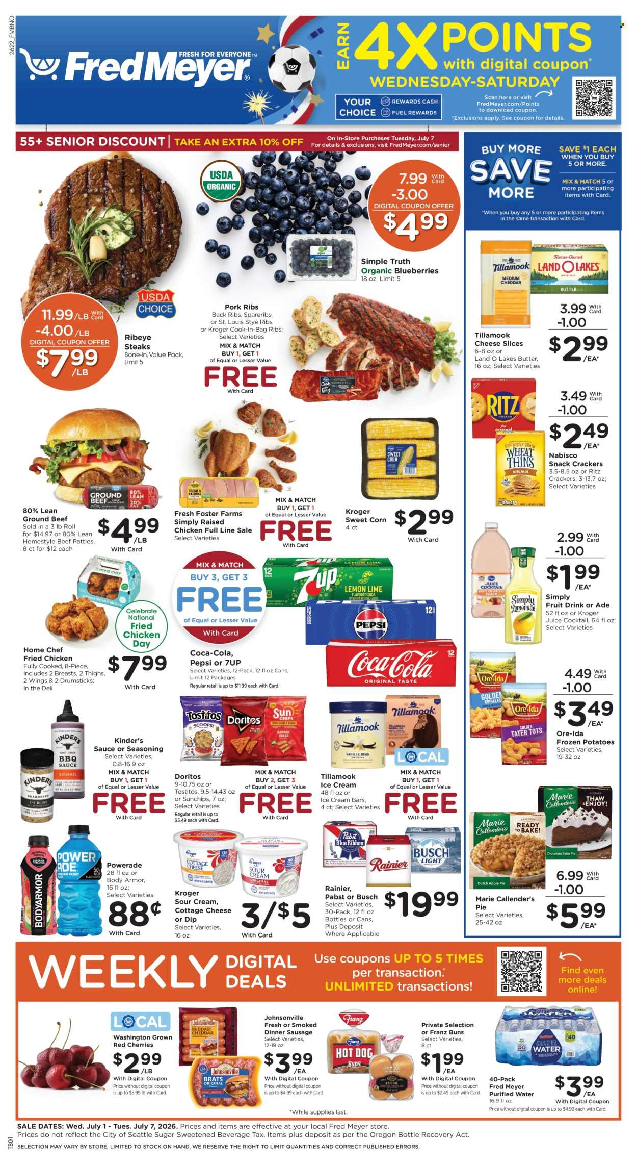 Fred Meyer ad  - 07.01.2026 - 07.07.2026. Page 1