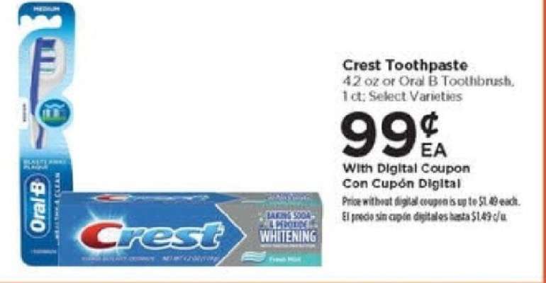 Crest Toothpaste