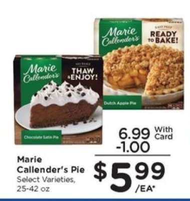 Marie Callender's Pie