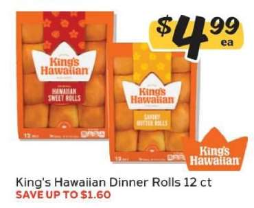 King's Hawaiian Dinner Rolls