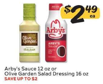 Arby's Sauce or Olive Garden Salad Dressing