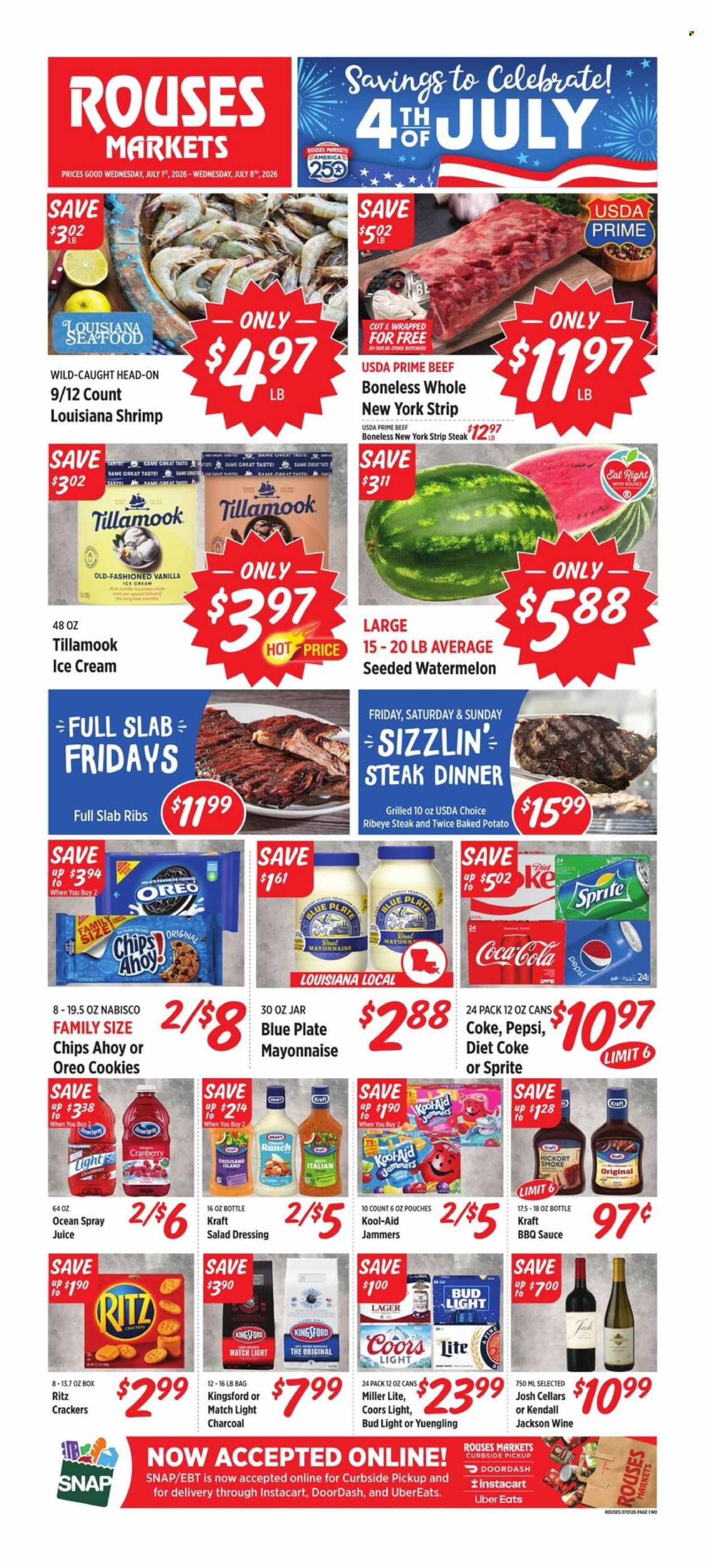 Rouses Markets ad  - 07.01.2026 - 07.08.2026. Page 1
