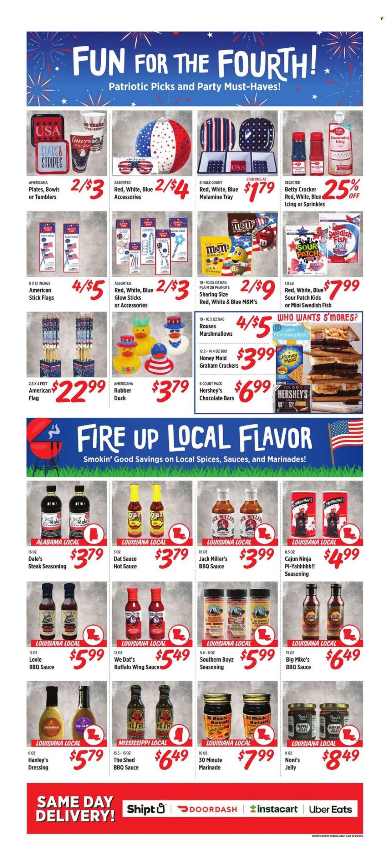 Rouses Markets ad  - 07.01.2026 - 07.08.2026. Page 7