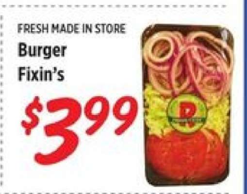 Burger Fixin's