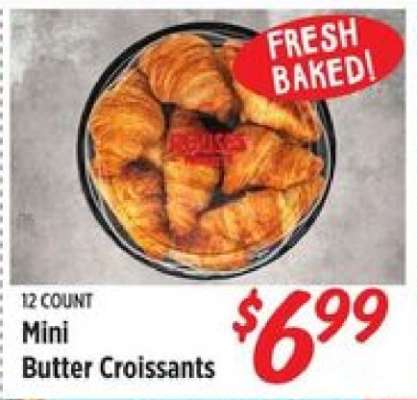 Mini Butter Croissants
