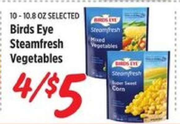 Birds Eye Steamfresh Vegetables