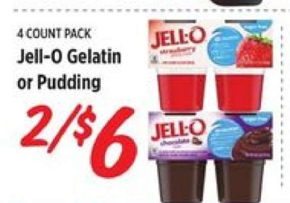 Jell-O Gelatin or Pudding