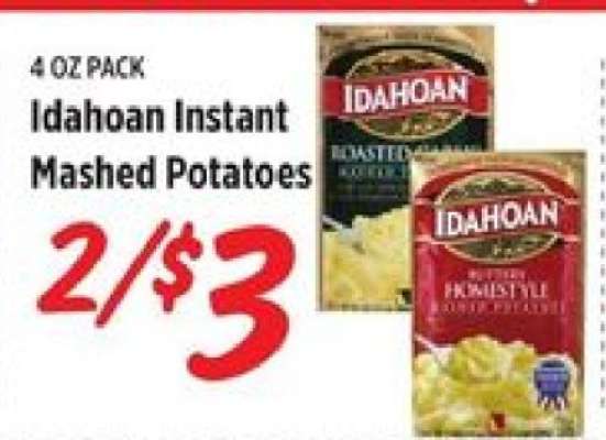 Idahoan Instant Mashed Potatoes