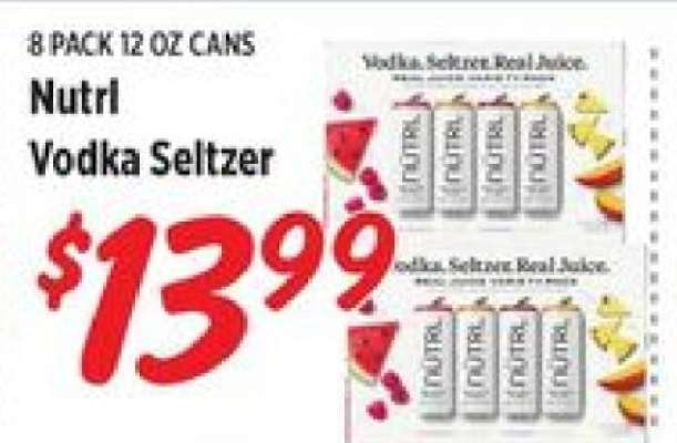 NÜTRL vodka seltzer