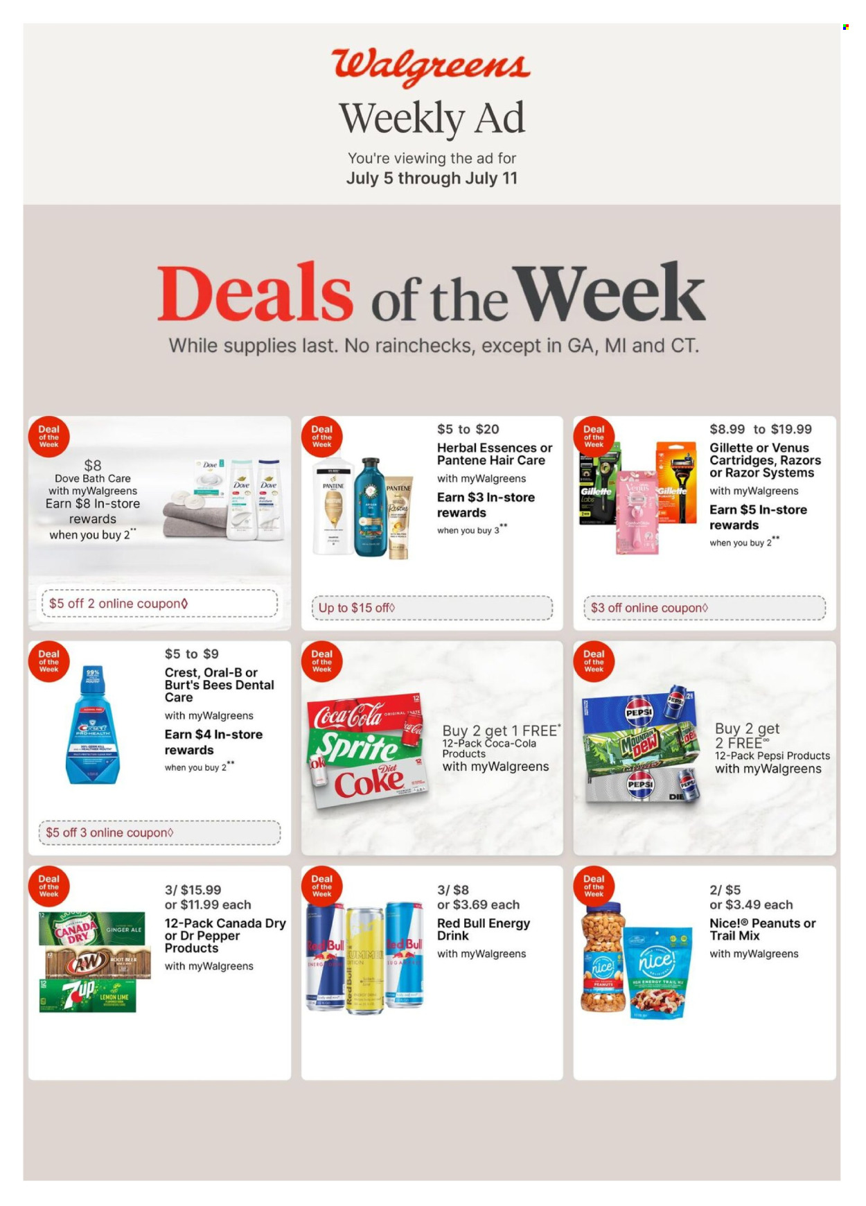 Walgreens ad  - 07.05.2026 - 07.11.2026. Page 1