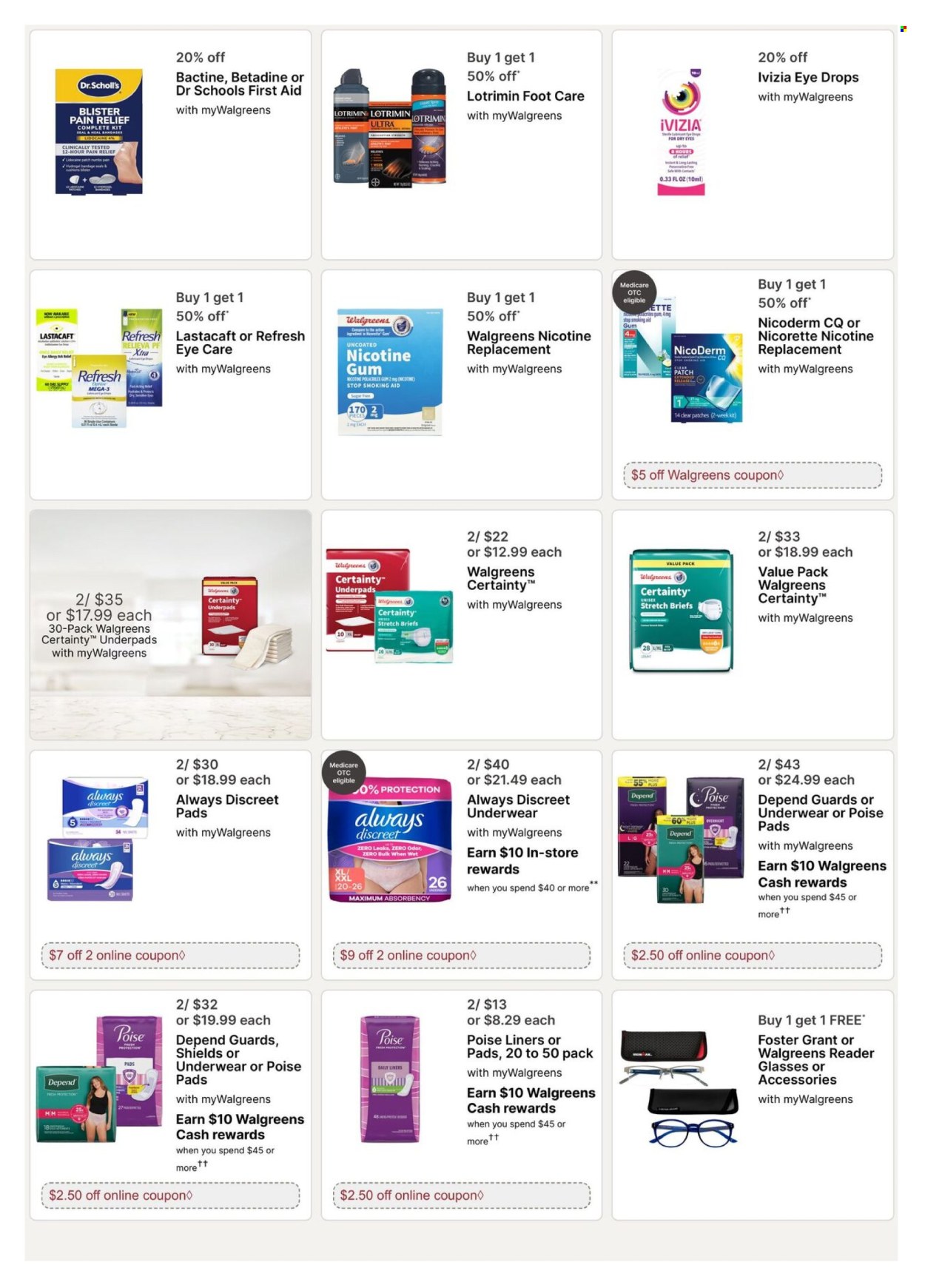 Walgreens ad  - 07.05.2026 - 07.11.2026. Page 9